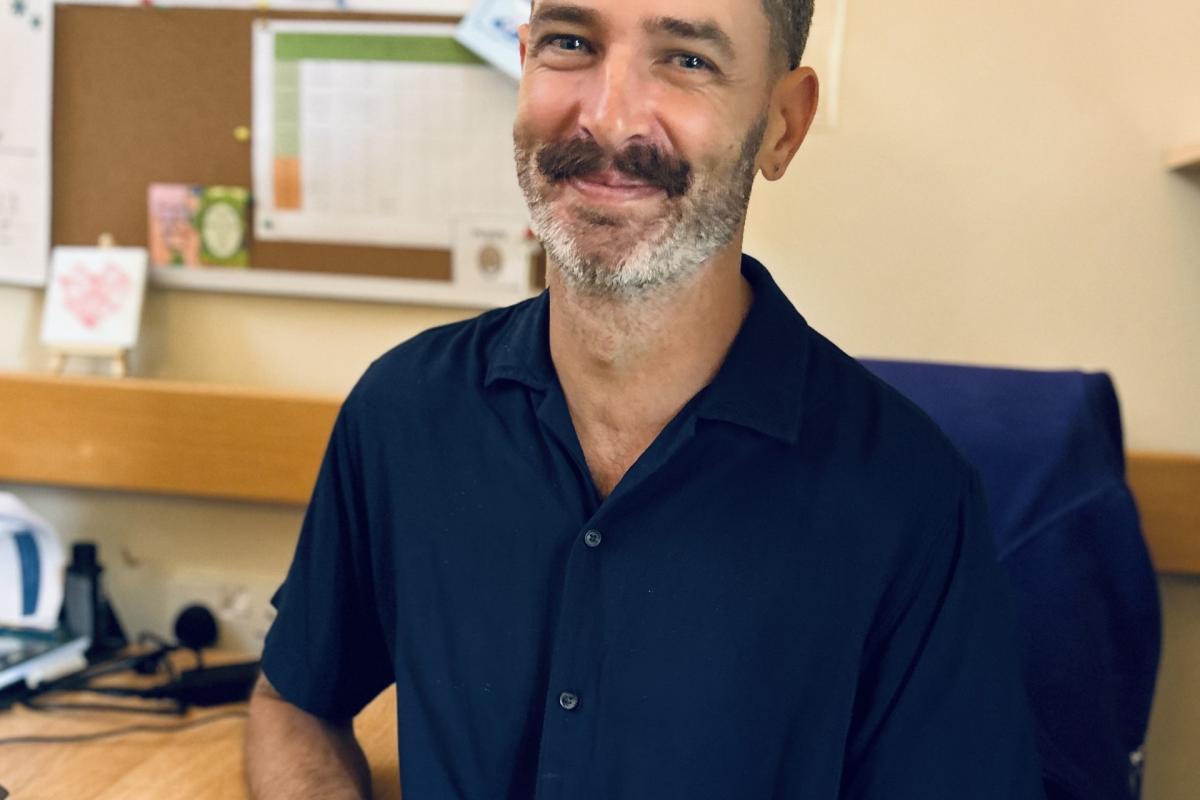 Portrait photo of Research Award winner Phillip Wade